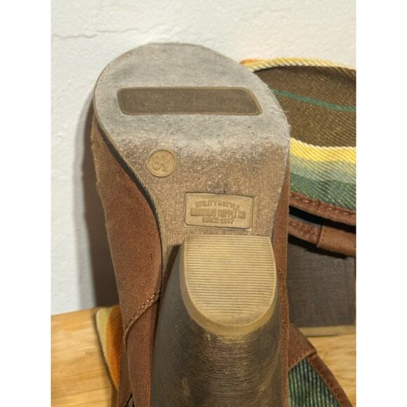 Colorful Ankle Boots Boho / Southwestern Womans - size 8 1/2 Mossimo Supply Co. - Picture 5 of 7